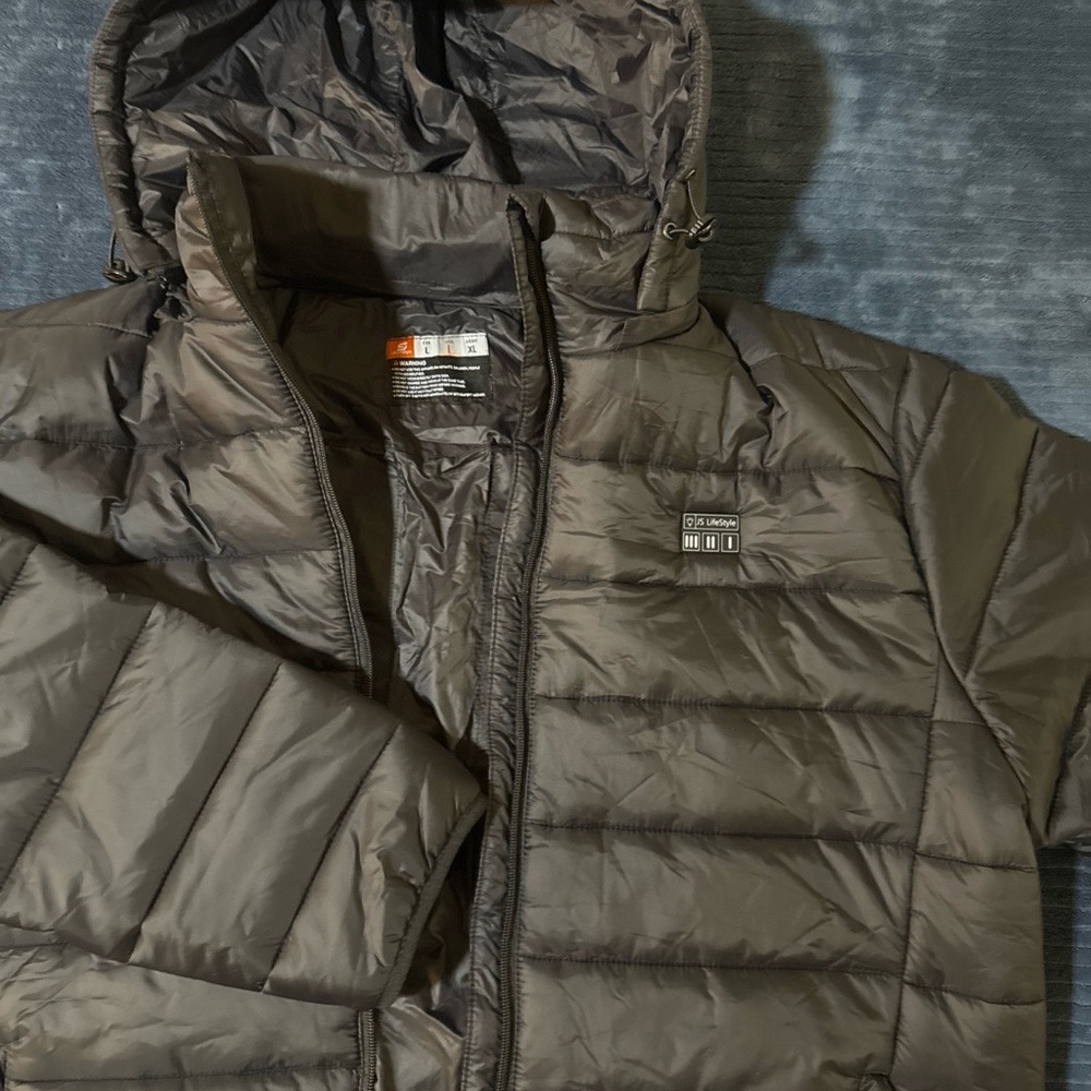 Men's Black Puffer Jacket